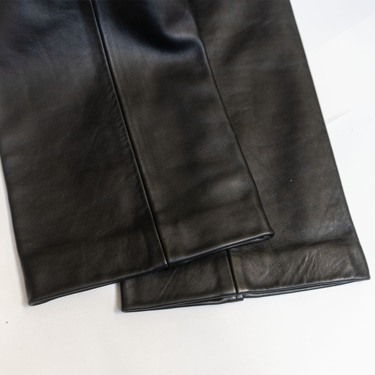 Kadoya Leather Pants Black Size 36