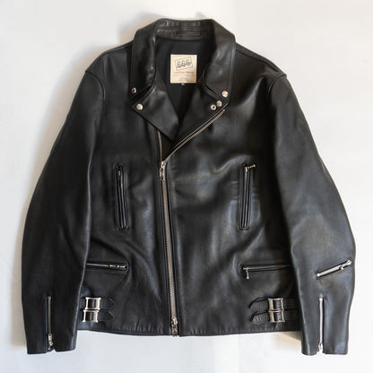 666 triple six 50 UK Steerhide Double Rider Riders Jacket Size 50