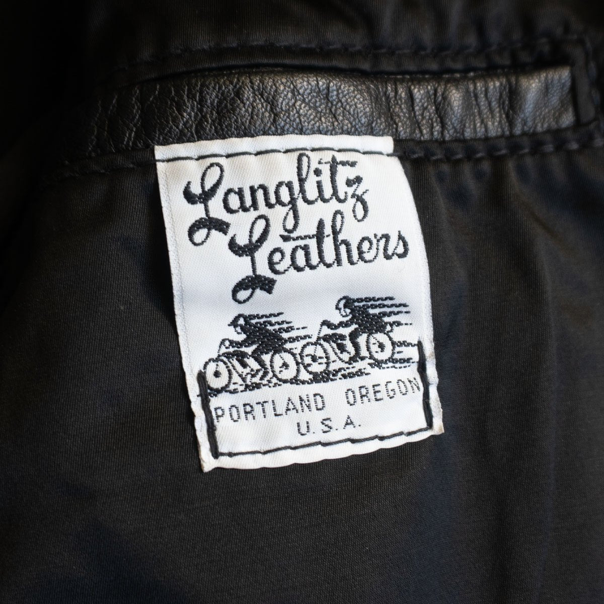 Langlitz Leathers Biker jacket Size 46