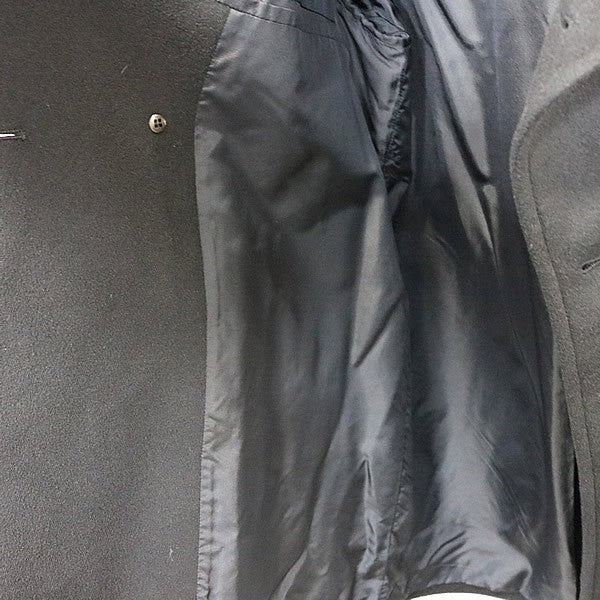 Louis Vuitton 100% Cashmere Peacoat Black Size 48