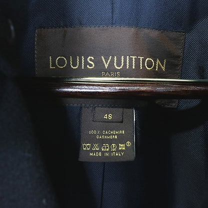 Louis Vuitton 100% Cashmere Peacoat Black Size 48