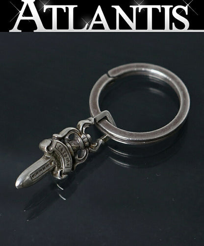 CHROME HEARTS #5 Dagger Keyring Silver SV925 Size ONE SIZE