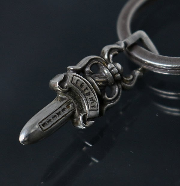 CHROME HEARTS #5 Dagger Keyring Silver SV925 Size ONE SIZE