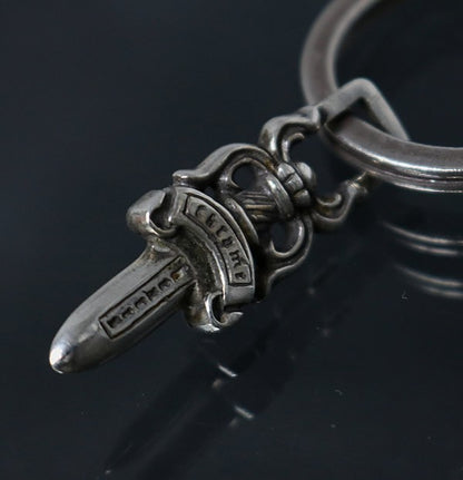 CHROME HEARTS #5 Dagger Keyring Silver SV925 Size ONE SIZE