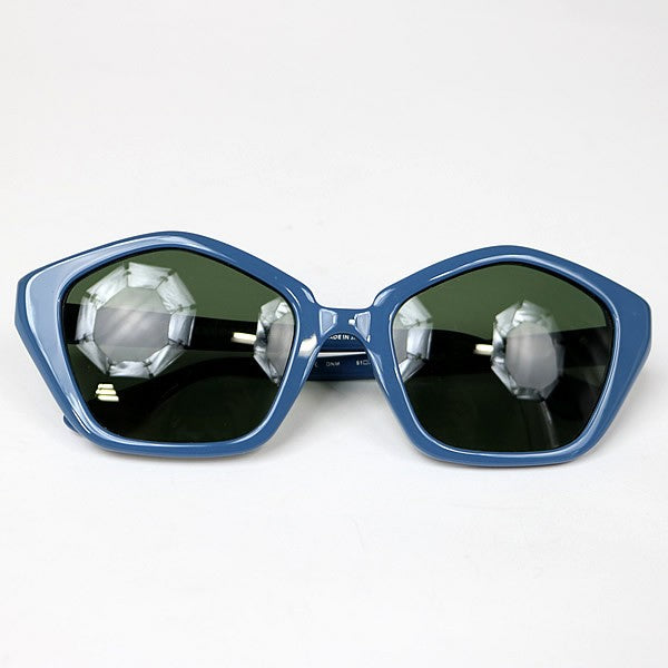 CHROME HEARTS "JUNGLE IT UP" Sunglasses Blue Size ONE SIZE