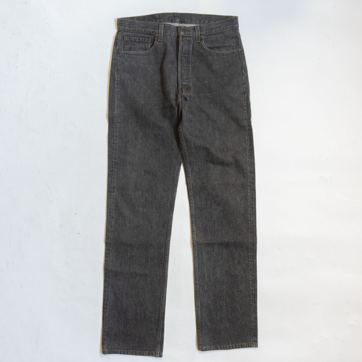 Levi's 90s 501 Black Jeans Denim Pants Size 33×34