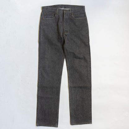 Levi's 90s 501 Black Jeans Denim Pants Size 33×34