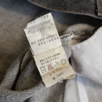 Levi's 90s 501 Black Jeans Denim Pants Size 33×34