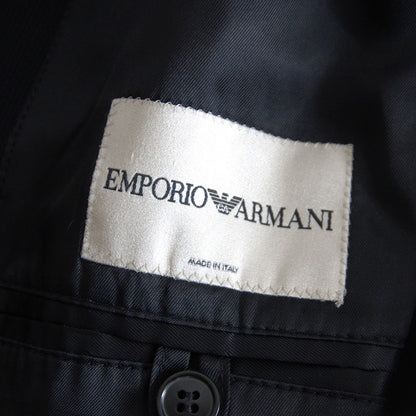 Emporio Armani Long Chester coat Black Size 50