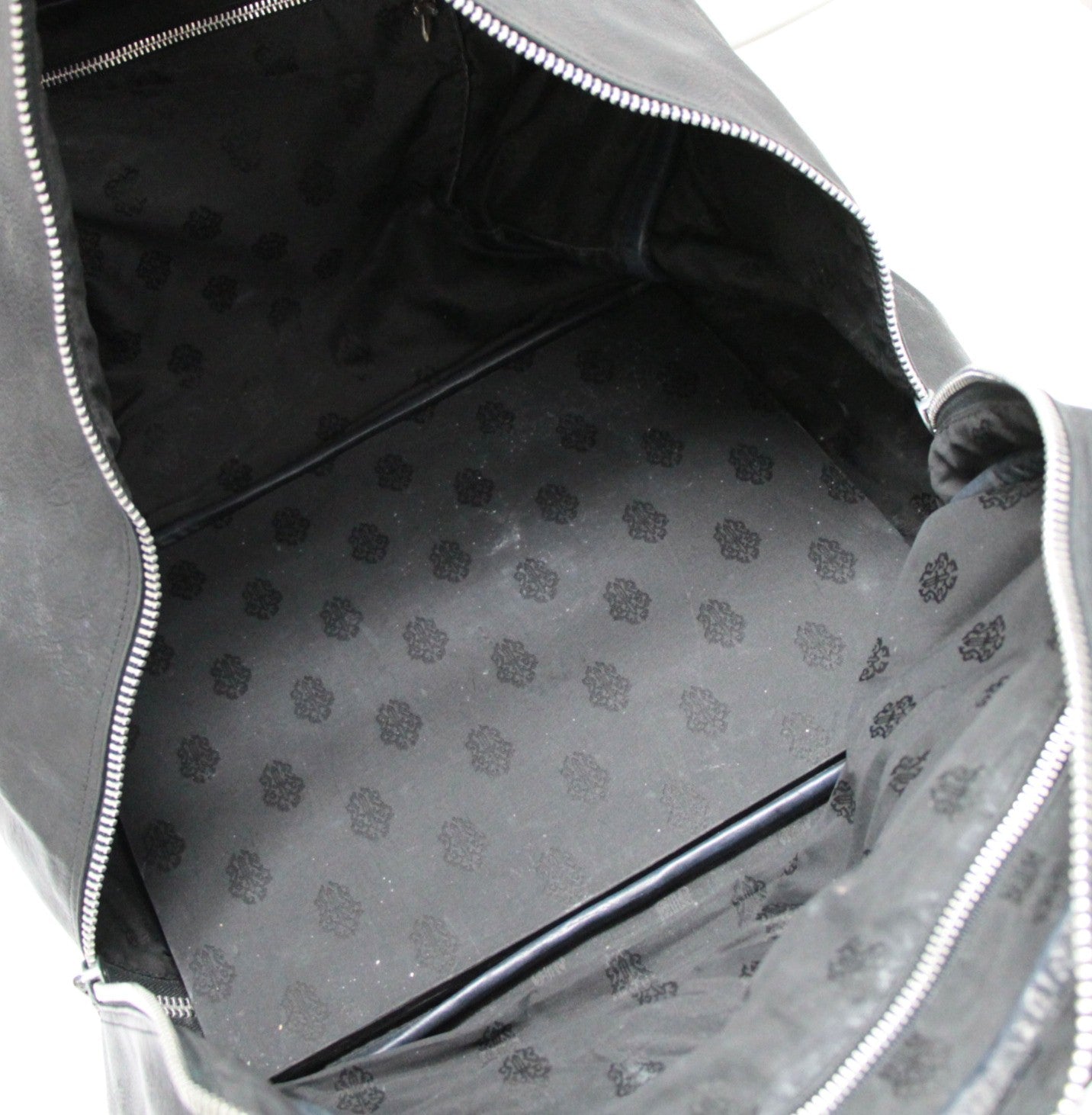 CHROME HEARTS Crossball Leather Gym Bag Size ONE SIZE