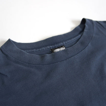 Stussy 80S Double-sided print T-shirt Size XXL