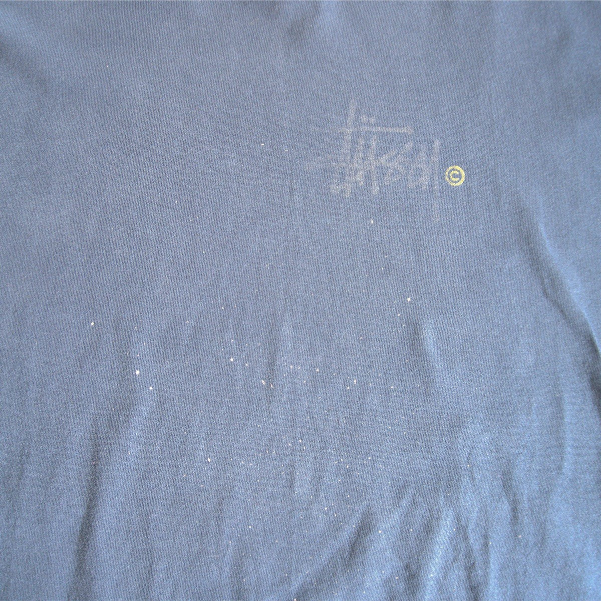 Stussy 80S Double-sided print T-shirt Size XXL