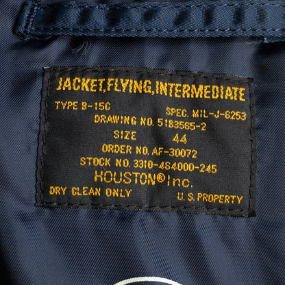 HOUSTON B-15C FLIGHT JACKET Size 44