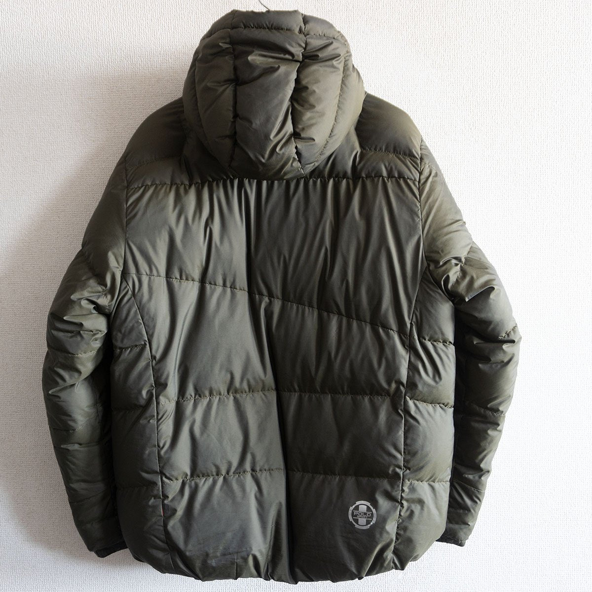 POLO SPORT 750 Fill Down Parka Jacket Khaki Size L