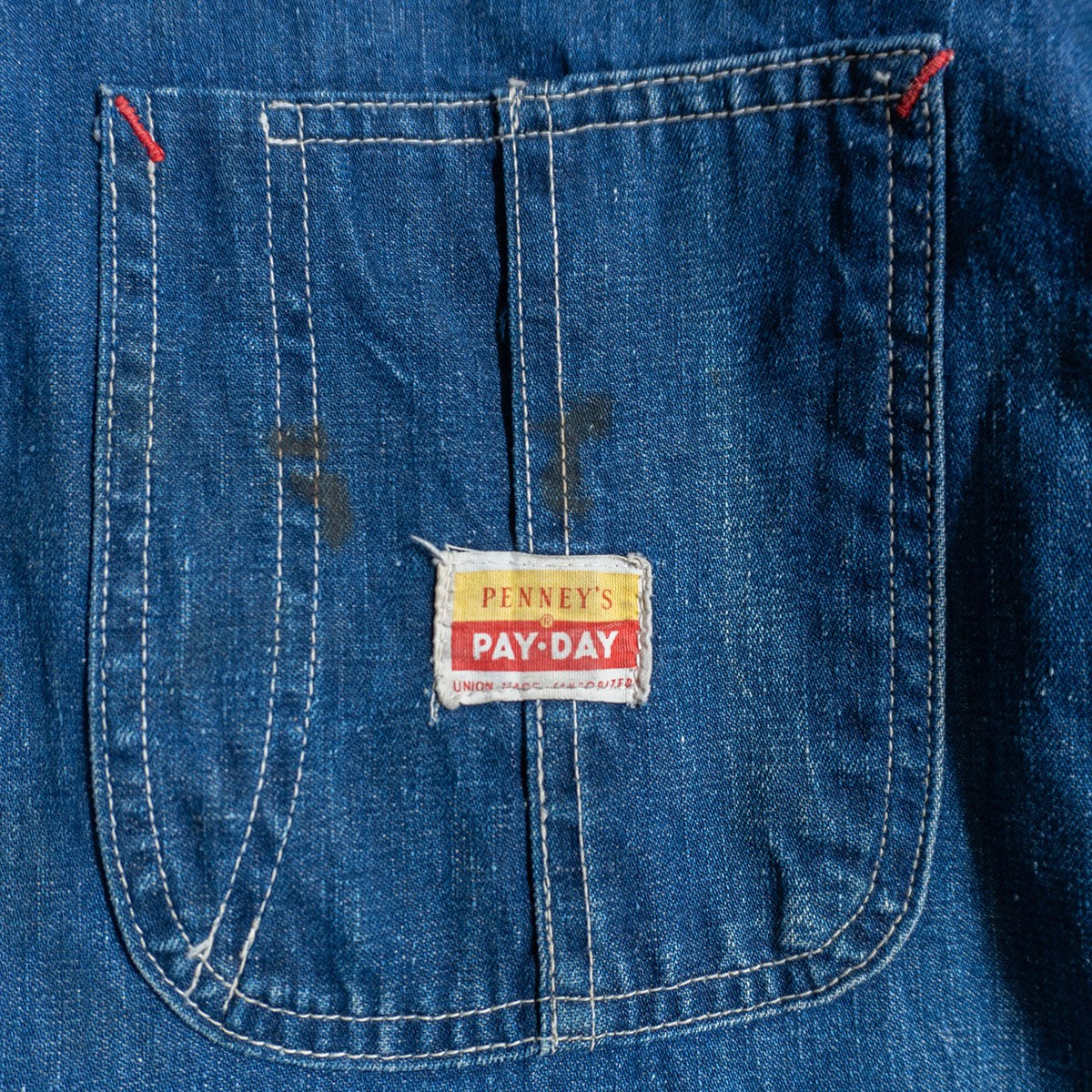 PAY DAY 50 Raglan Denim Coverall