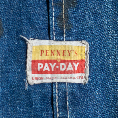 PAY DAY 50 Raglan Denim Coverall