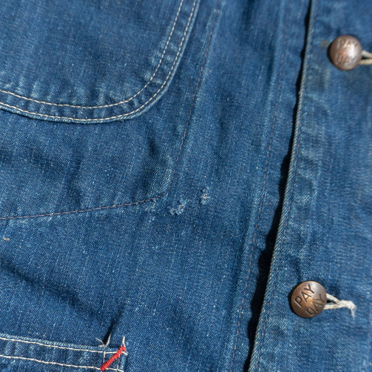 PAY DAY 50 Raglan Denim Coverall