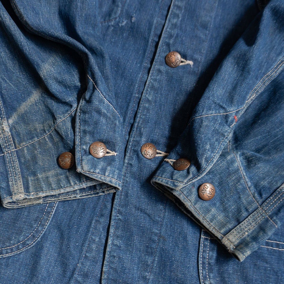 PAY DAY 50 Raglan Denim Coverall