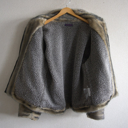 Gosha Rubchinskiy 15AW Faux Fur Boa Jacket Size M