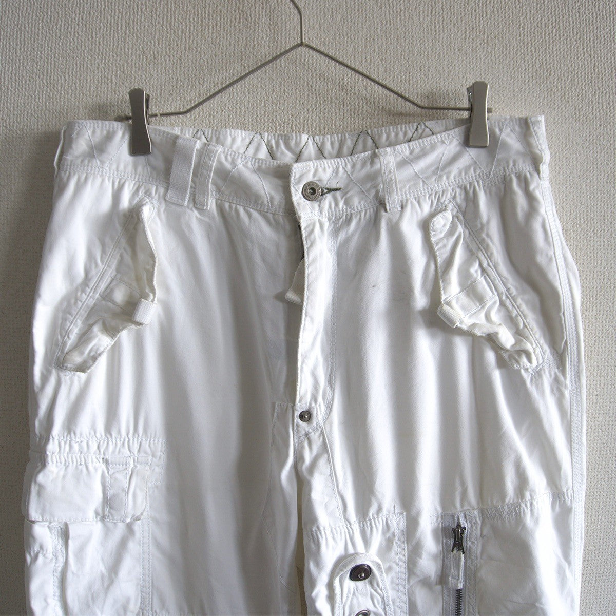 POLO RALPH LAUREN White Military Cargo Pants Size Size 34×34