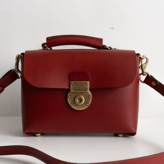 HERZ organ 2-way box shoulder bag Size W25cm×H18cm×D7.5cm