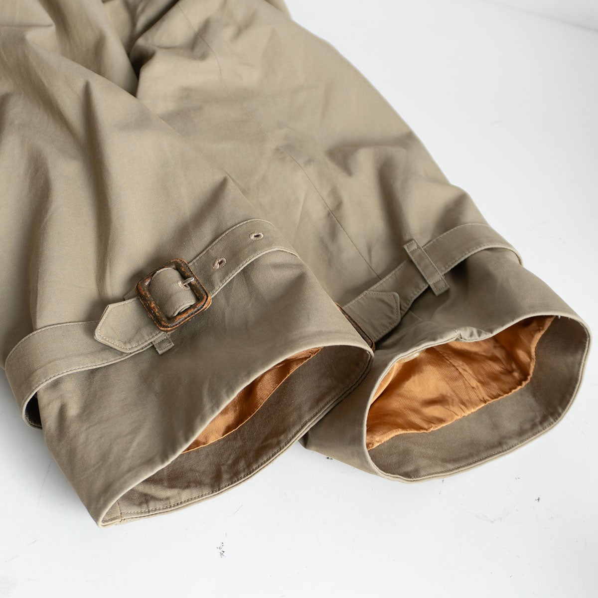 vintage Burberrys 52RE Cotton Trench Coat Size 52