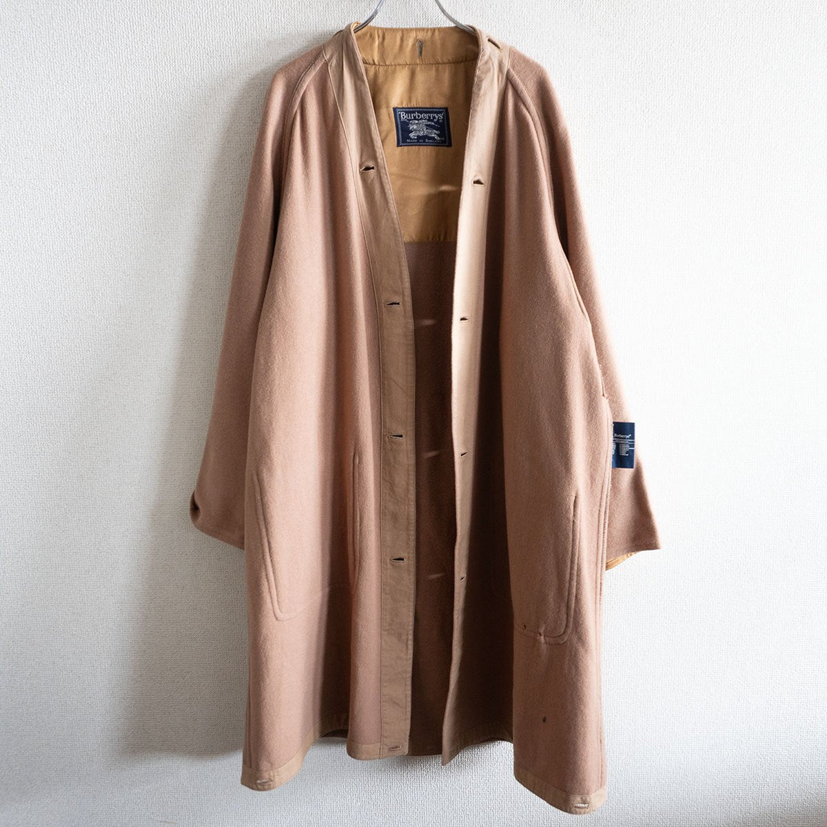 vintage Burberrys 52RE Cotton Trench Coat Size 52