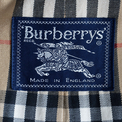 vintage Burberrys 52RE Cotton Trench Coat Size 52