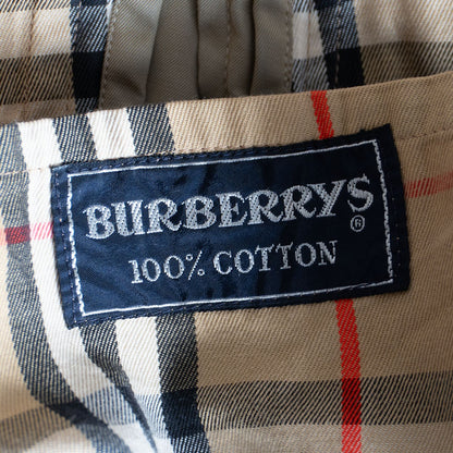 vintage Burberrys 52RE Cotton Trench Coat Size 52