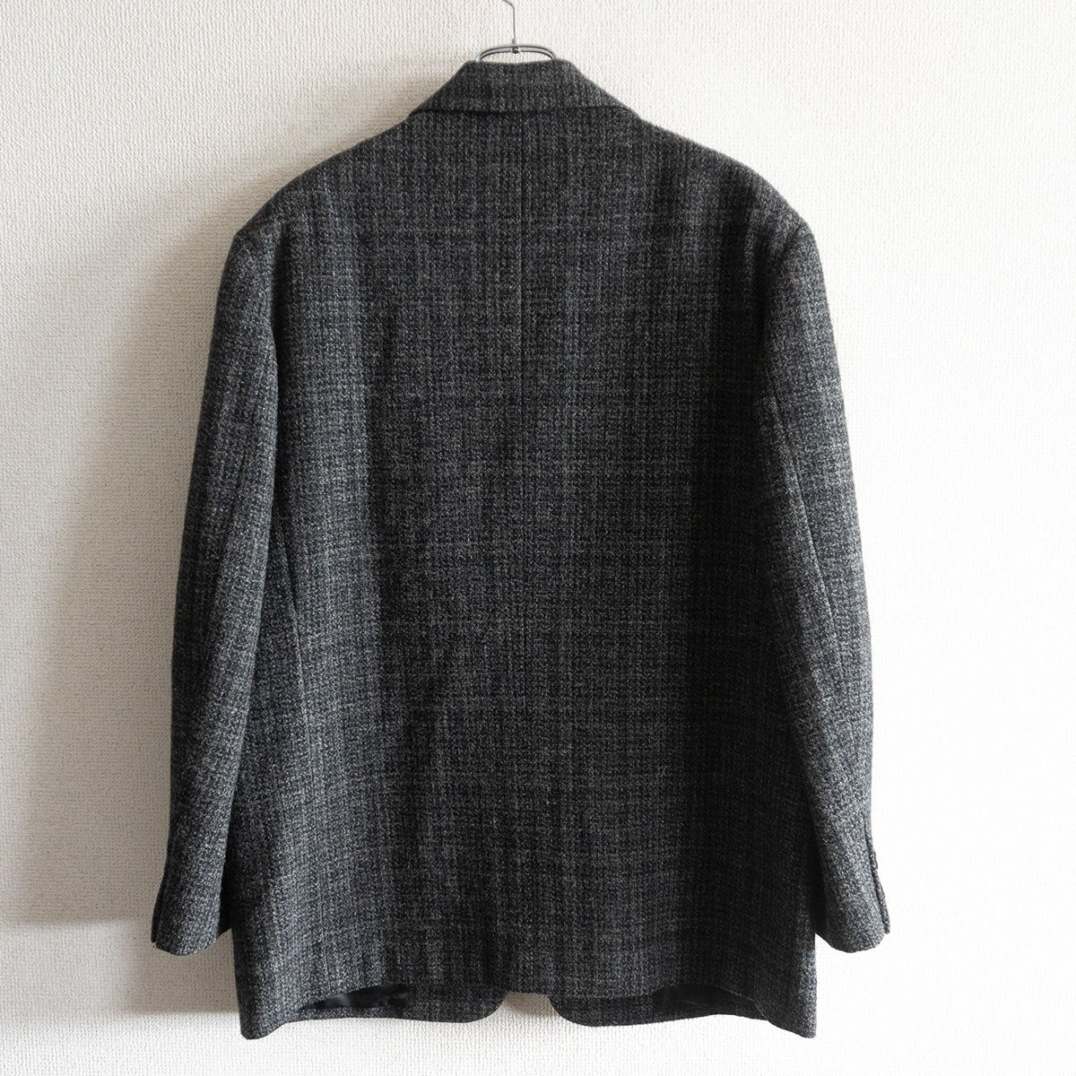 Y's for Men Wool Tweed Tailored Jacket Size M