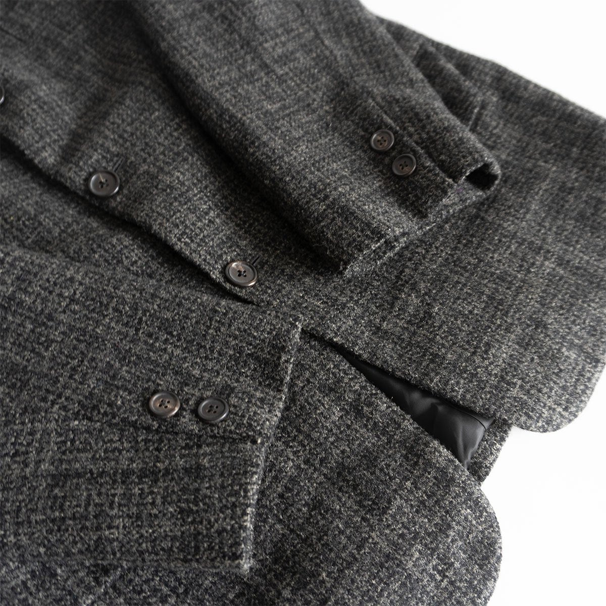 Y's for Men Wool Tweed Tailored Jacket Size M