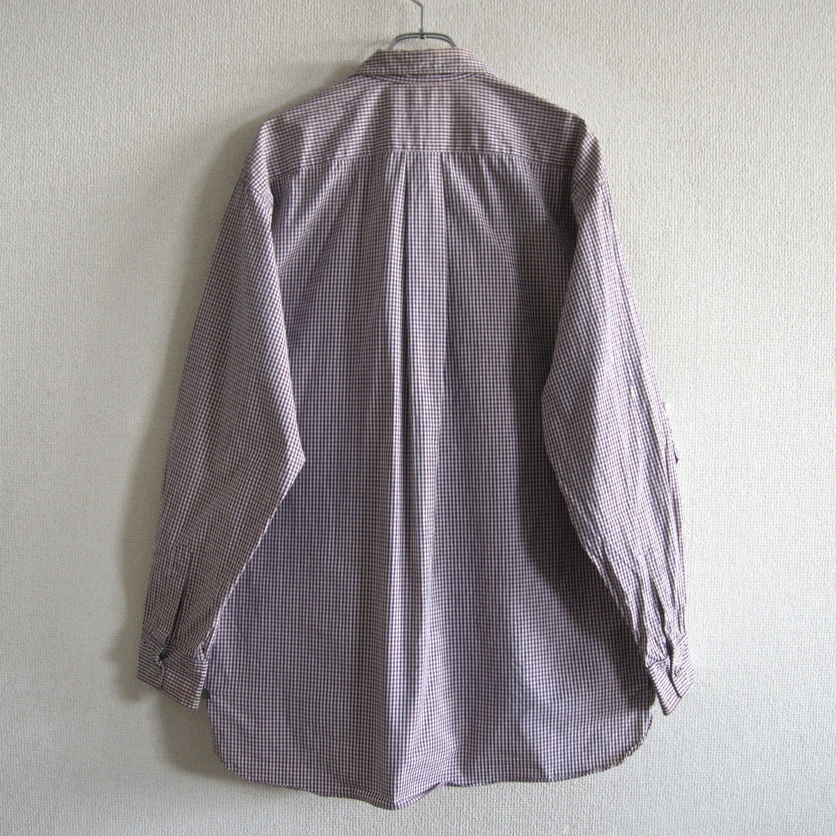 Comme des Garcons 90S Paneled Check Zip Shirt Size XL