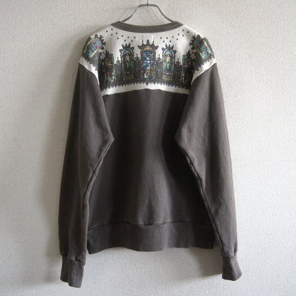 Saint Michael 21SS Crew Sweat SGlass Sweatshirt Size S