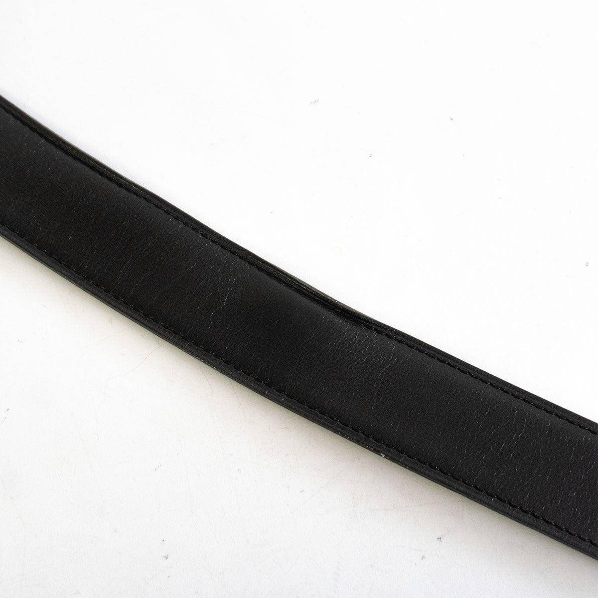 Hermes Reversible Leather Belt Black x Gray Size 100