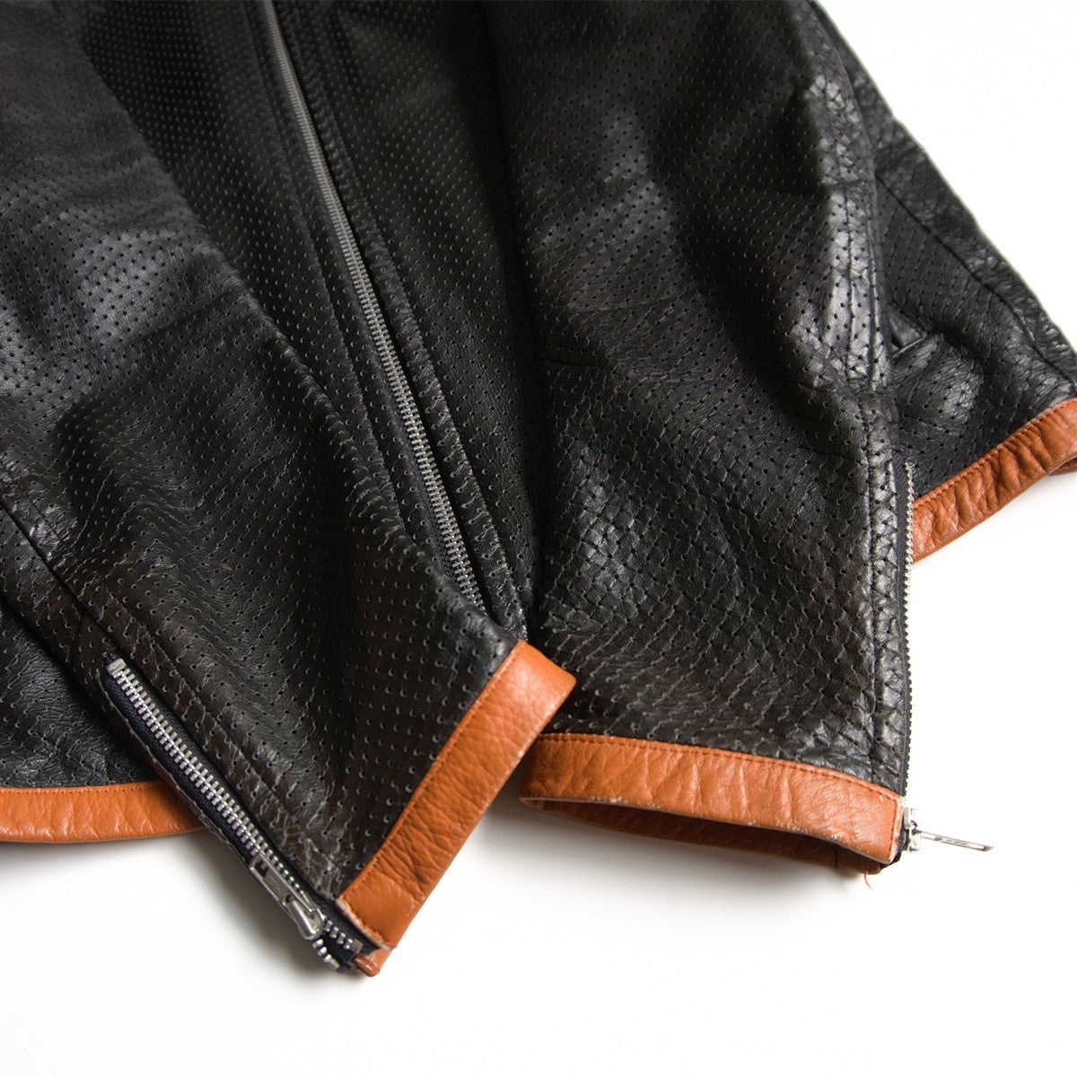 Comme des Garcons 99 Perforated Leather Jacket Size M