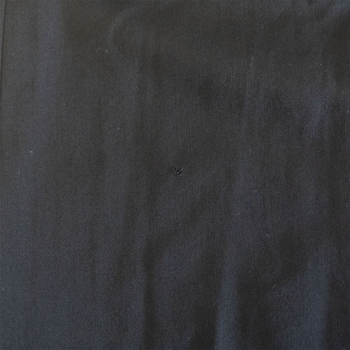 Y's for men WORKSHOP Balmacaan Wool Long Coat Black Size XXL