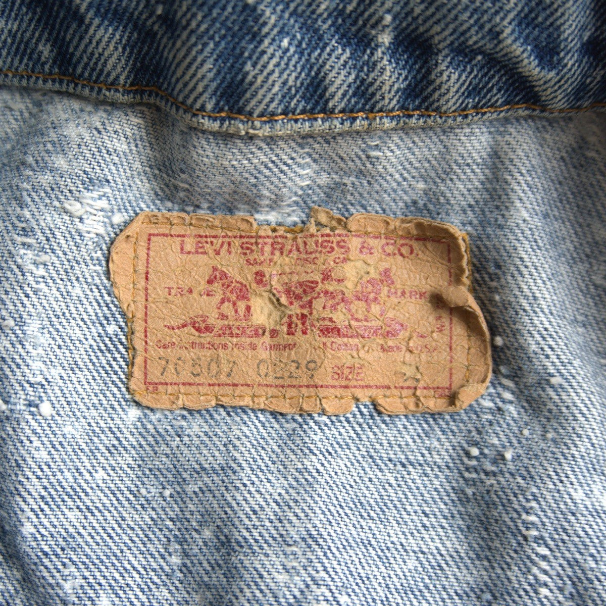 Levi's 80s Galactic Denim Jacket Size M