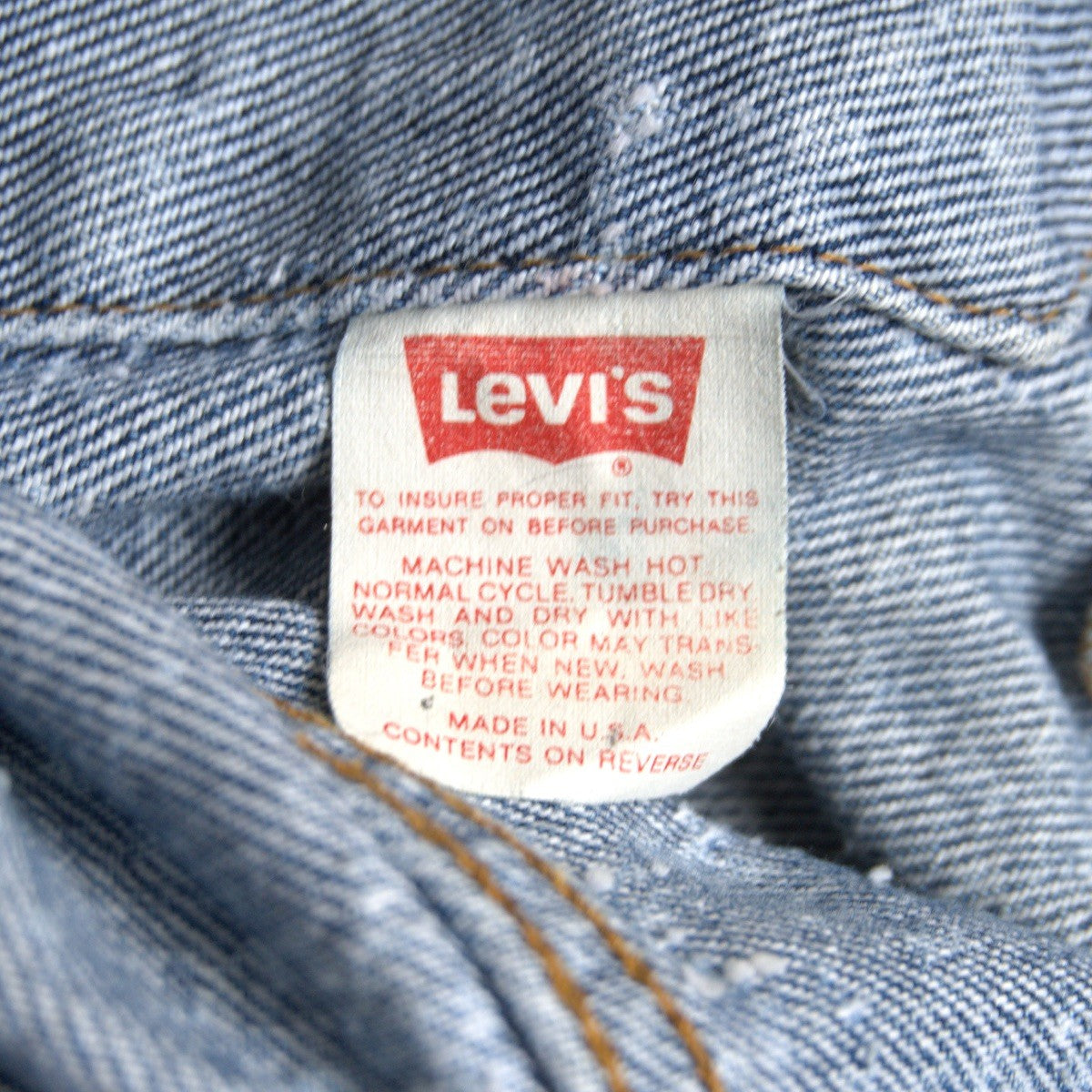 Levi's 80s Galactic Denim Jacket Size M