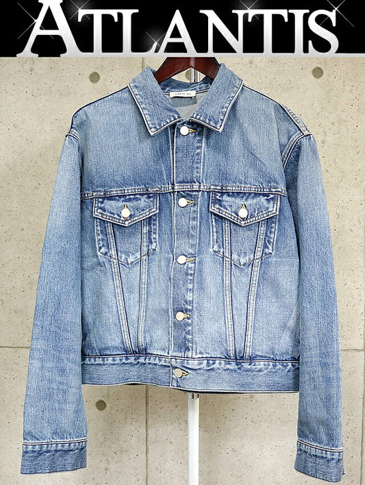 FEAR OF GOD 26SS Classic Trucker Denim Jacket Blue Size M