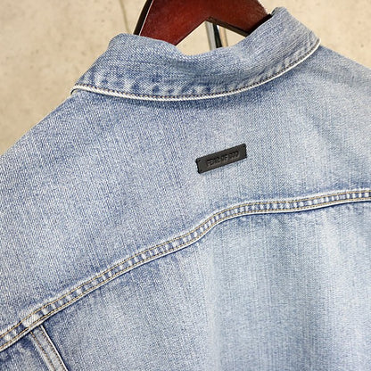 FEAR OF GOD 26SS Classic Trucker Denim Jacket Blue Size M