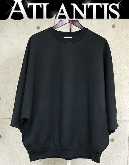 FEAR OF GOD 26SS Cut Sleeve Sweatshirt Black Size L