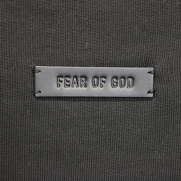 FEAR OF GOD 26SS Cut Sleeve Sweatshirt Black Size L