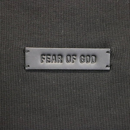 FEAR OF GOD 26SS Cut Sleeve Sweatshirt Black Size L