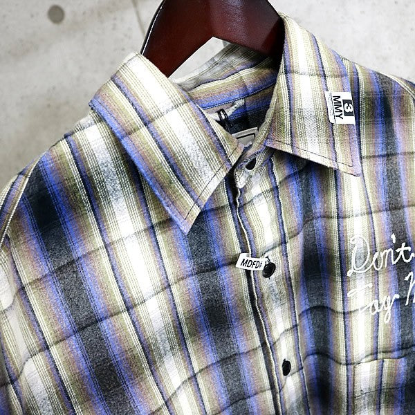 MIHARA YASUHIRO 26SS Vintage Check Shirt Multi Size 46