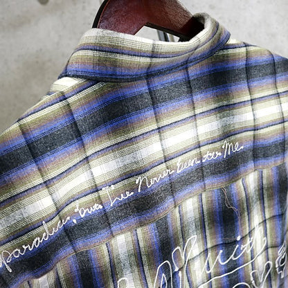 MIHARA YASUHIRO 26SS Vintage Check Shirt Multi Size 46