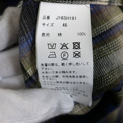 MIHARA YASUHIRO 26SS Vintage Check Shirt Multi Size 46