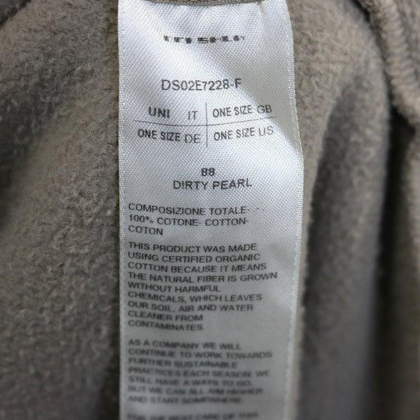 RICK OWENS DRKSHDW Mega Mountain Hoodie Beige Size XXL