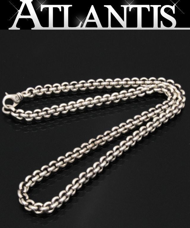 CHROME HEARTS Silver 925 RS Chain Necklace Size ONE SIZE