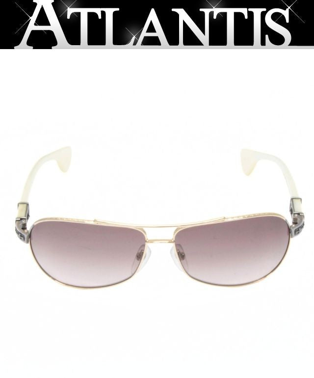 CHROME HEARTS BABY Sunglasses White/Silver Size ONE SIZE