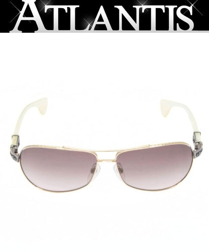 CHROME HEARTS BABY Sunglasses White/Silver Size ONE SIZE